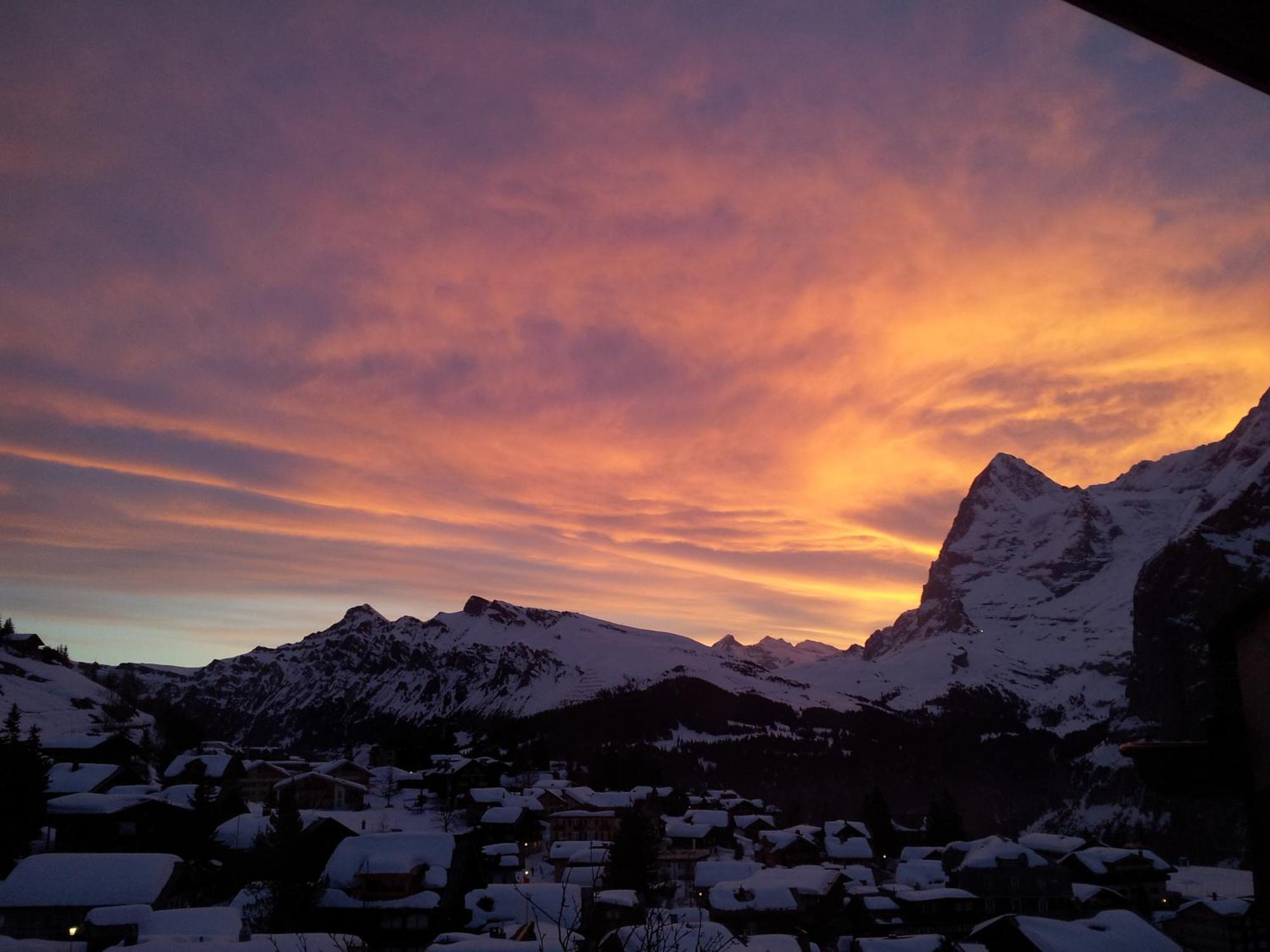 Chalet Schoenbuehl Mürren Exteriér fotografie